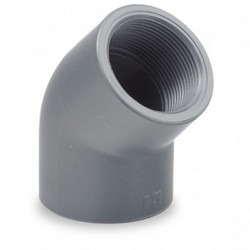 CODO 45º PVC PRESION MIXTO 25X3/4"