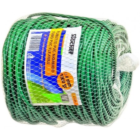 MACARRON PVC BLANDO VERDE Ø4MM 1KG 20510