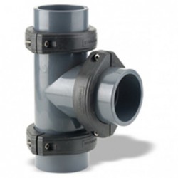 TE 90º PVC NETVITC S/ENC C/B 110