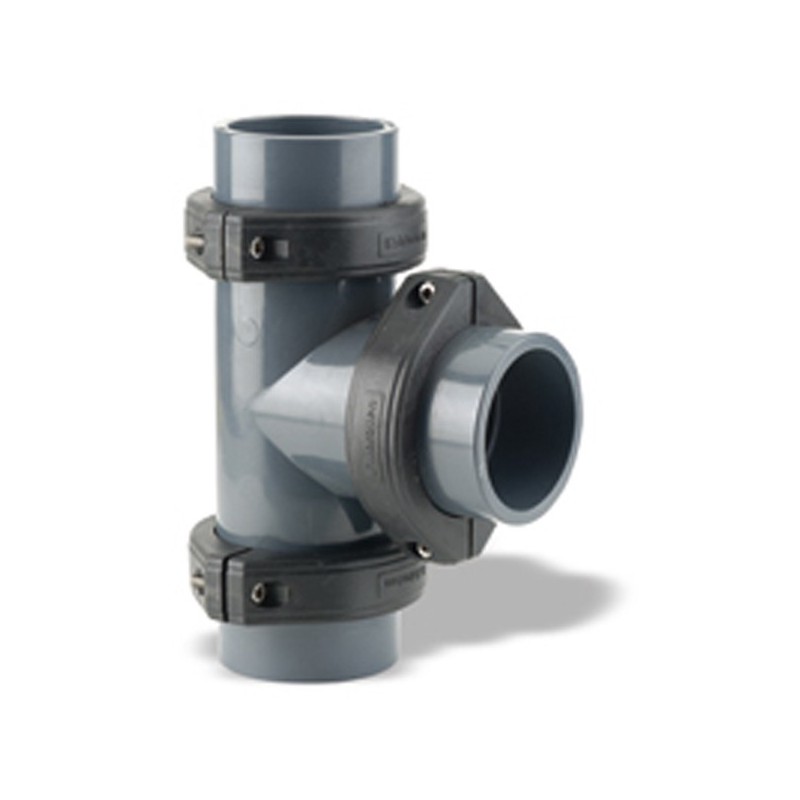 TE 90º PVC NETVITC S/ENC C/B 110