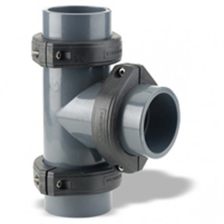 TE 90º PVC NETVITC S/ENC C/B 110