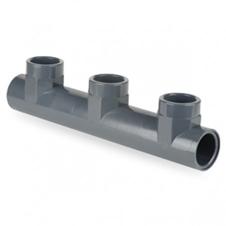 COLECTOR PVC DISTRIBUIDOR R/H 2"-11/2"