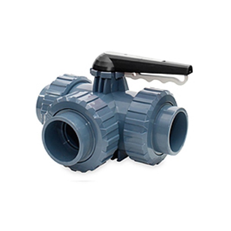 VAL PVC BOLA ENC A/VITON 50 3VIAS L