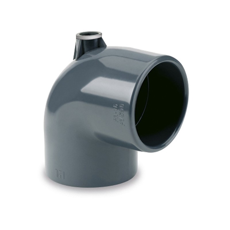 CODO 90º PVC PRESION ENC "AIR" R-H 125X1"