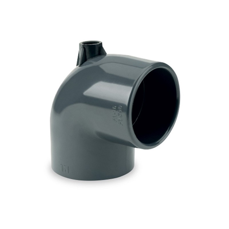 CODO 90º PVC PRESION ENC "AIR" 160X63