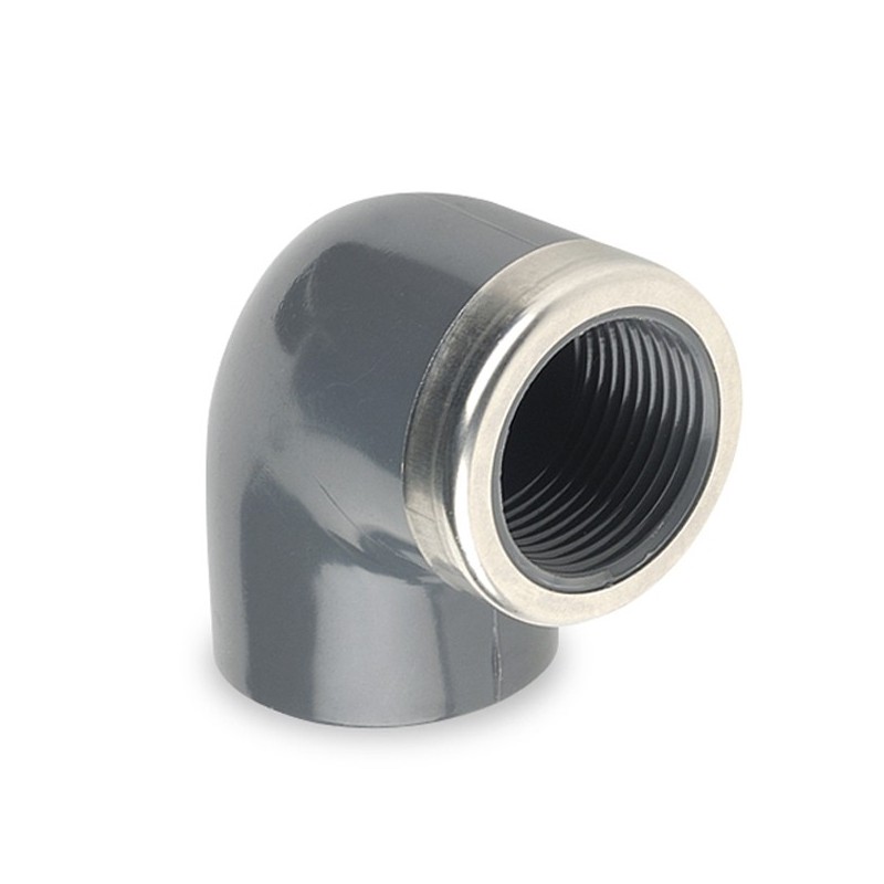 CODO 90º PVC PRESION HEMBRA MIXTO RFZ 20X1/2"