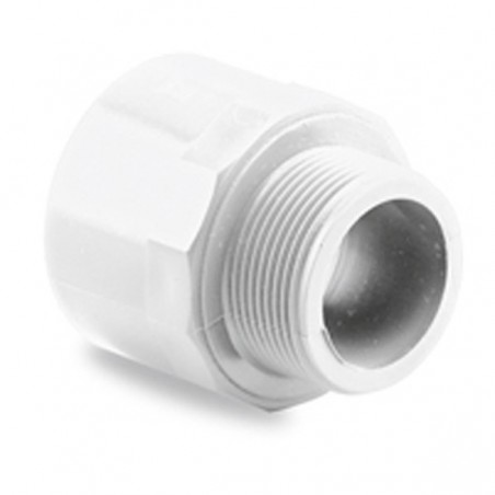 MACHON PVC PRESION MIXTO 50/63X2" BLANCO