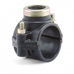 COLLARIN T/SIMPLE PARA PVC Y PE CON RFZ HIDROJARDIN 50X1/2"