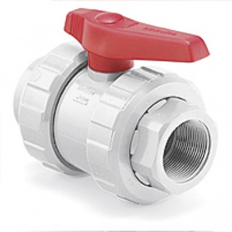 VAL PVC BOLA ENLACE ROSCA H 2" BLANCO