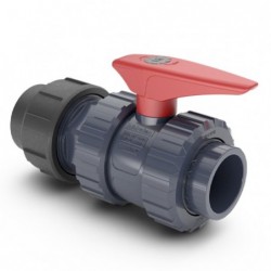 VAL PVC BOLA MIXTA ENC FITTING 63 C/PTFE
