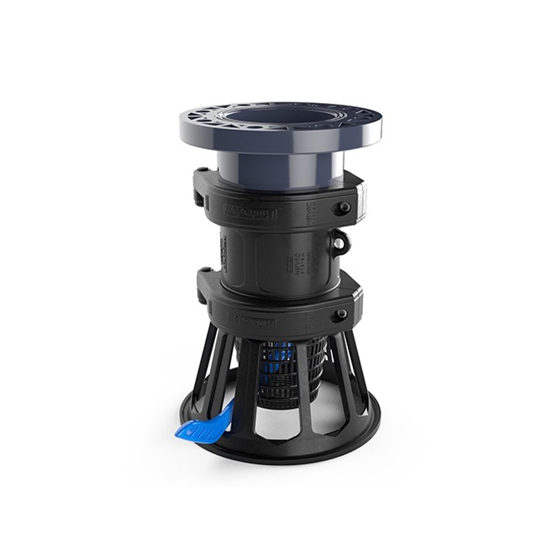 VAL PVC PIE DESCARGA BRIDA 125