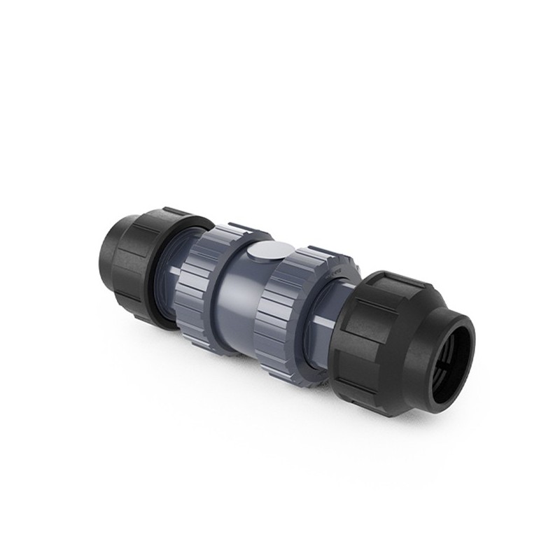 VAL PVC RETENCION ENLACE FITTING VITON 20