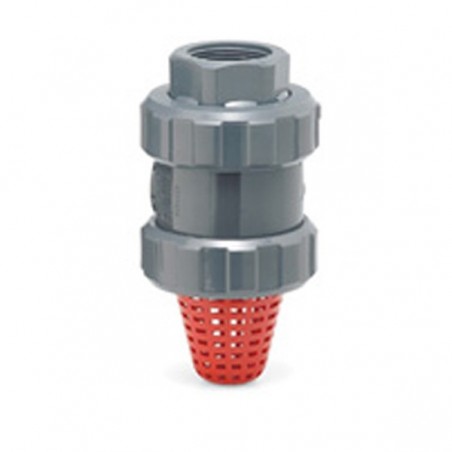 VAL. PVC PIE R/H Ø 11/2"