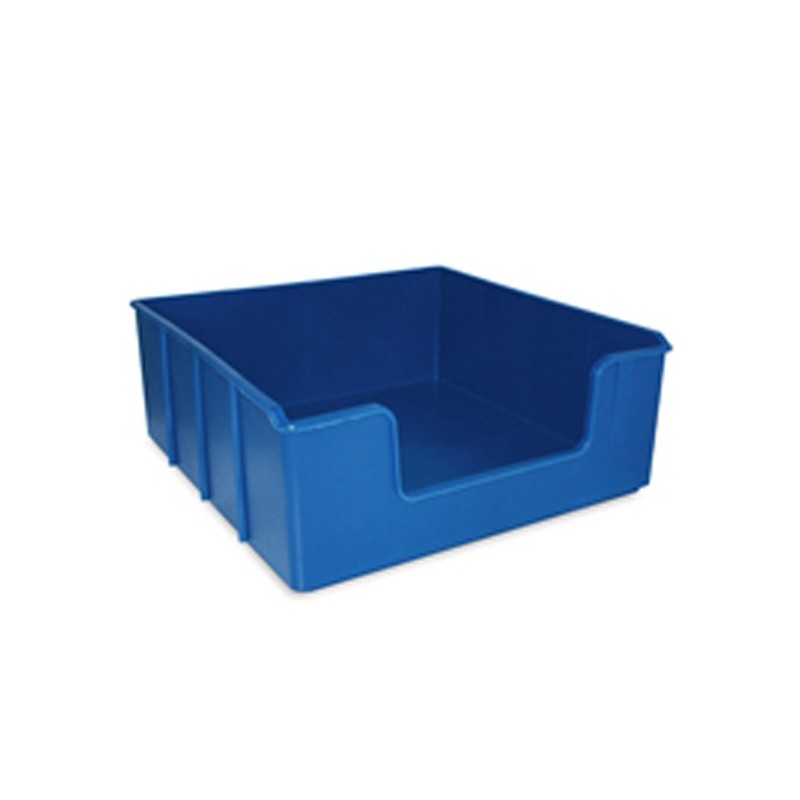 CAJA PORTAPIEZAS AZUL 360X360X131