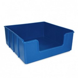 CAJA PORTAPIEZAS ROJA 360X360X132