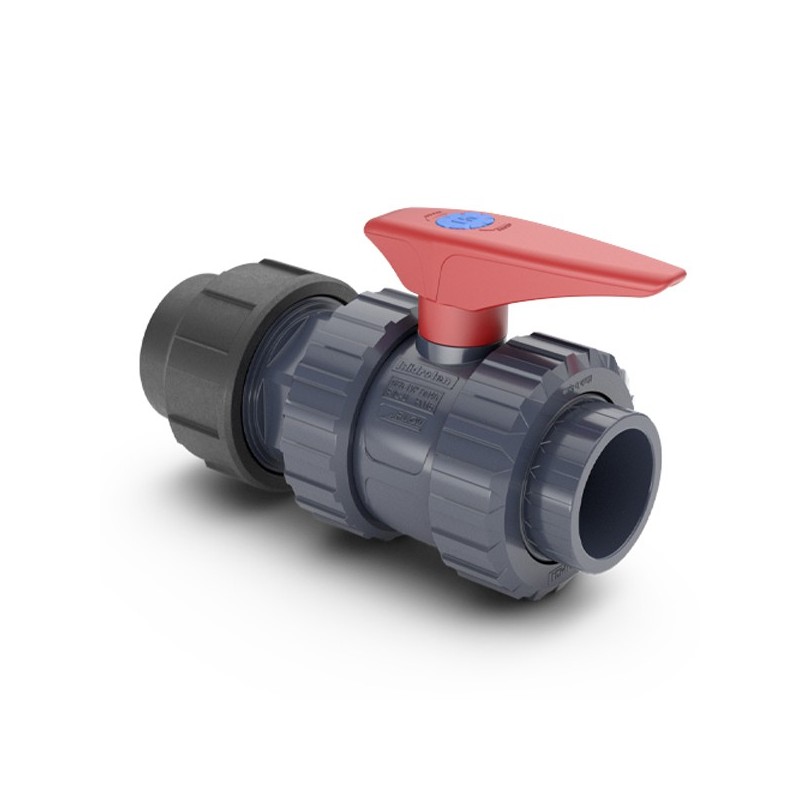 VAL. PVC BOLA FITTING ENCOLAR A/PE 75