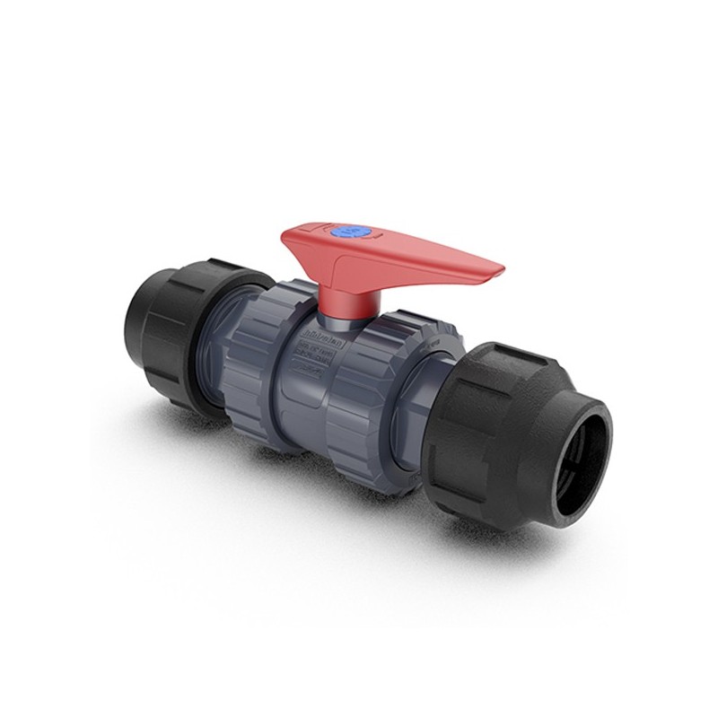VAL. PVC BOLA FITTING FITTING A/PE Ø90