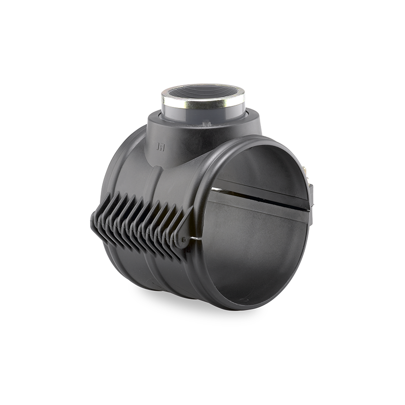 COLLARIN PP BISAGRA PVC/PE ROSCAR Ø 250X11/2"