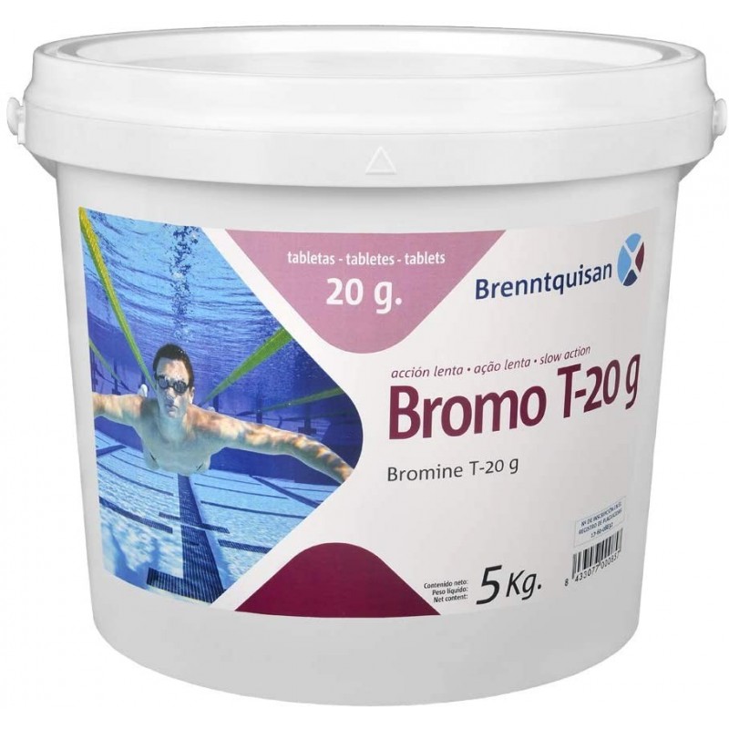 BROMO TABLETA 20 GRS 5 KG