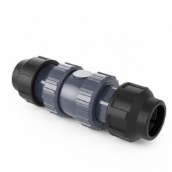 VAL. PVC RETENCION FITTING-FITTING 90X90