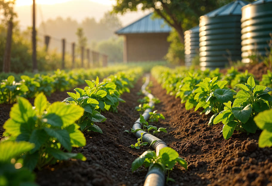 instalación de riego paso a paso