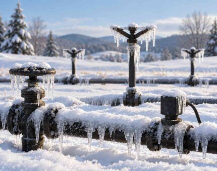 Riego en invierno: cómo regar y proteger tu instalación del frío